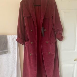 Maroon coat